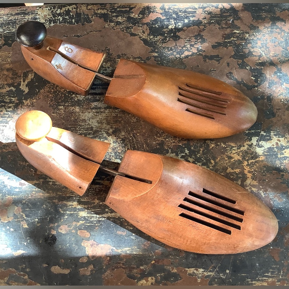 Vintage Wooden Shoe Stretchers